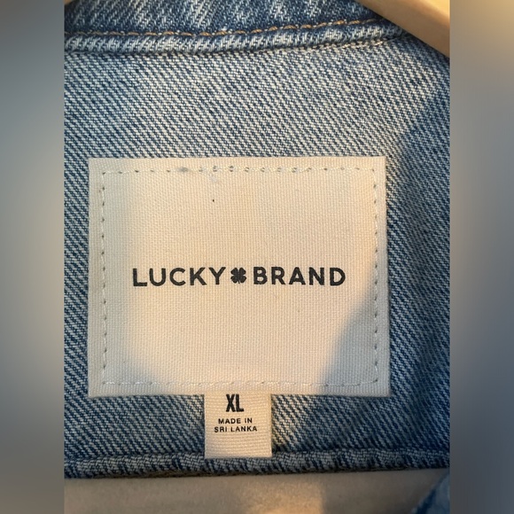 Lucky Brand Denim Jean Jacket Limited Edition - Picture 9 of 11